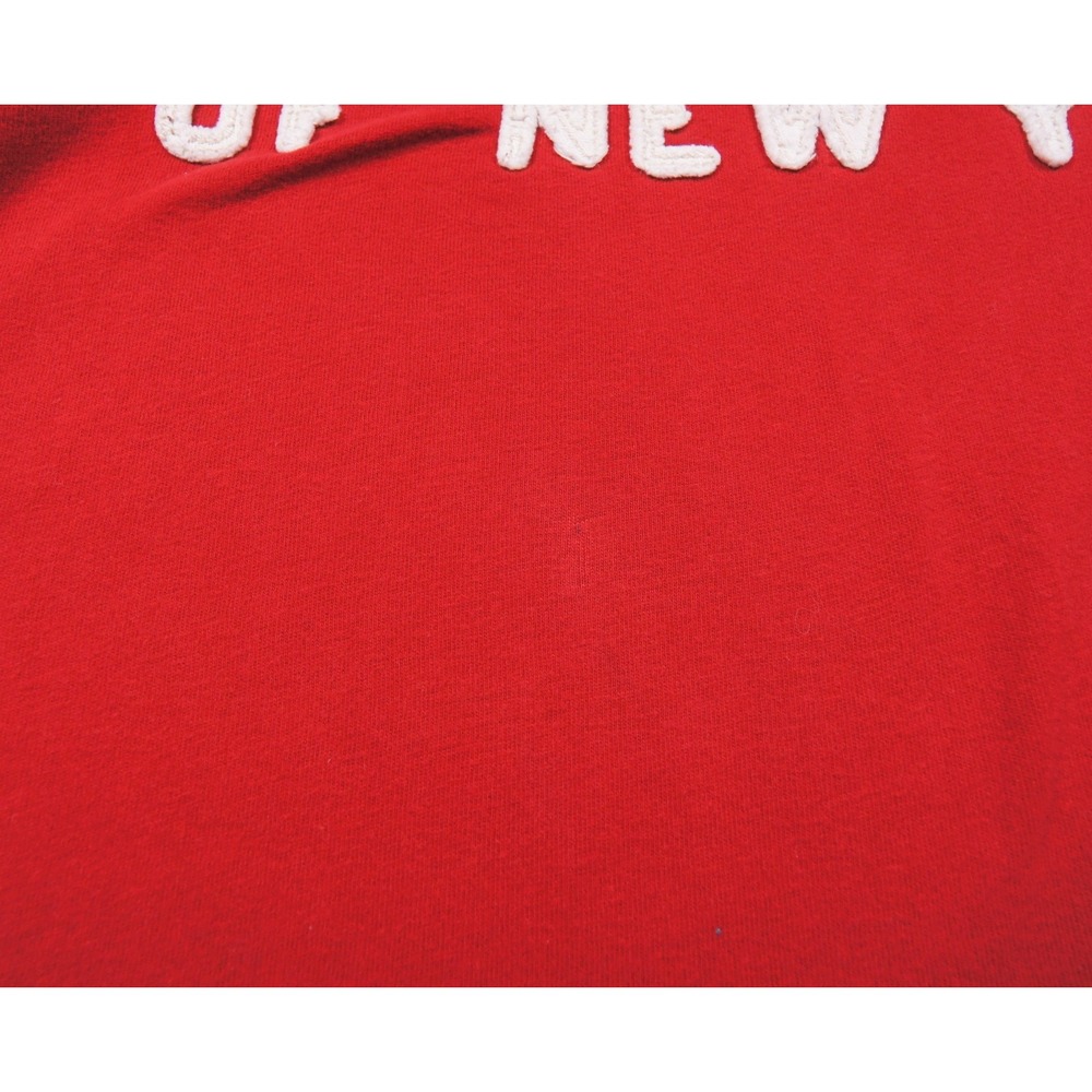 Abercrombie & Fitch Shirt Mens XLarge Red Warriors New York Muscle Tee Casual - Picture 3 of 8